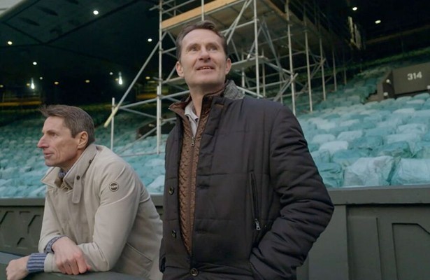 Paul Haarhuis en Jacco Elting in Andere Tijden Sport