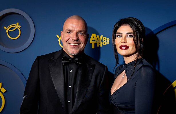 Andy en Melisa bij het Televizier-Ring Gala.