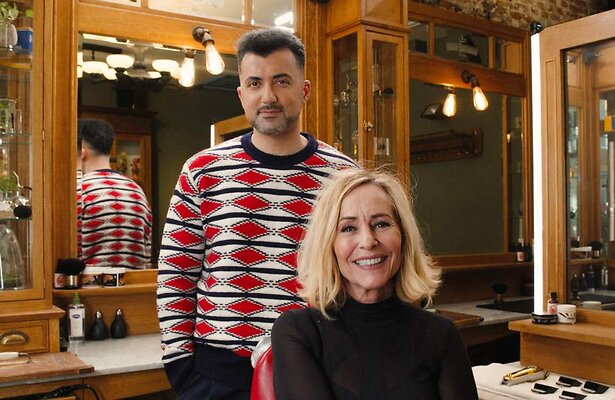 Angela Groothuizen en Özcan Akyol voor De Geknipte Gast