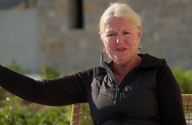 Petra viel als een blok voor Chantal