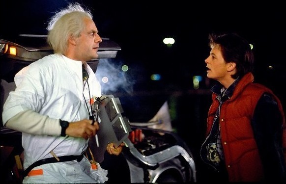 Michael J. Fox reist door de tijd