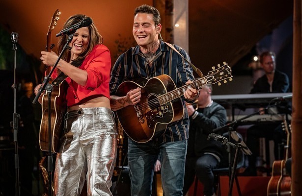 Mell en Douwe Bob in duettenaflevering Beste Zangers