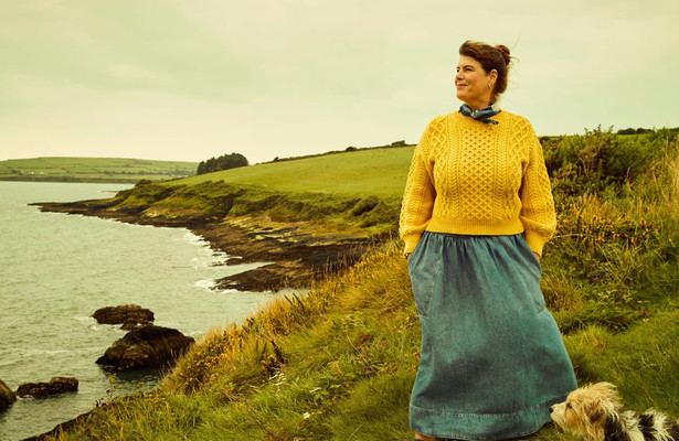 Yvette van Boven voor Bij Van Boven Thuis, in Ierland