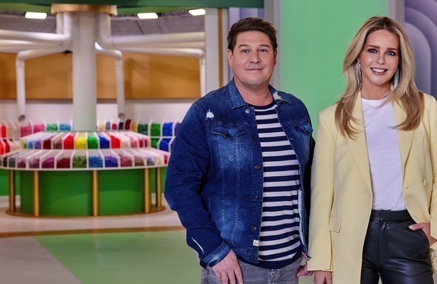 Chantal Janzen en Martijn Krabbe