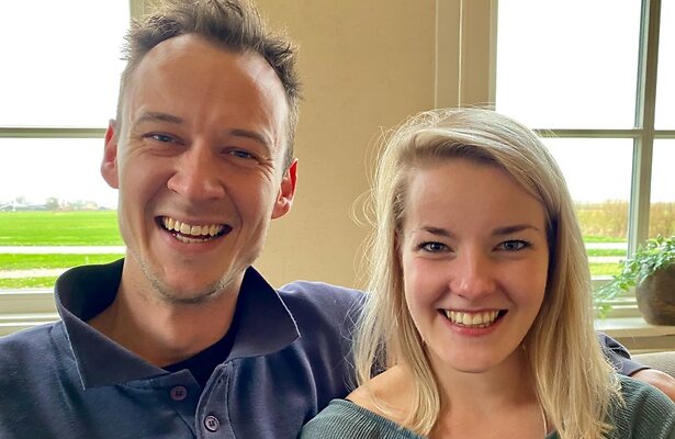 Boer Jouke en Karlijn