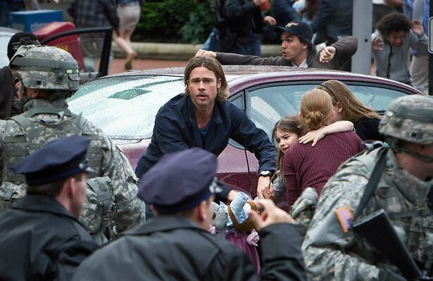 Brad Pitt als Gerry in World War Z