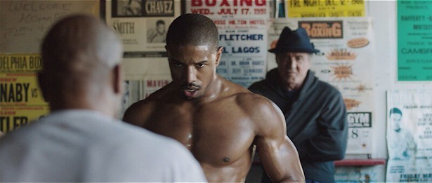 Michael B. Jordan krijgt boksles van Sylvester Stallone