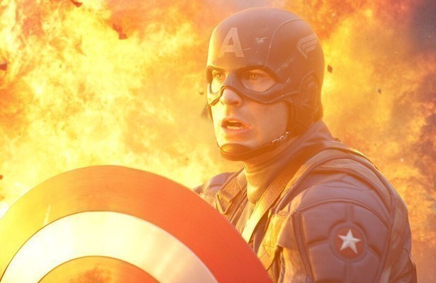 Chris Evans als Captain America