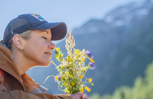 Carrie ten Napel voor Een Jaar in de Alpen