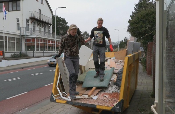 Maxime Meiland en Erica Renkema in Chateau Meiland