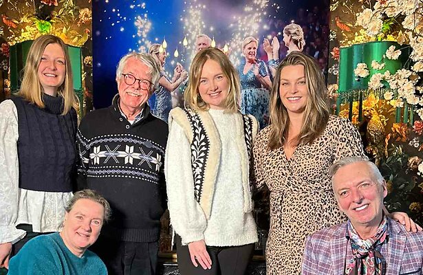 Mr. Frank Visser en Miljuschka Witzenhausen in Chateau Meiland VIPS