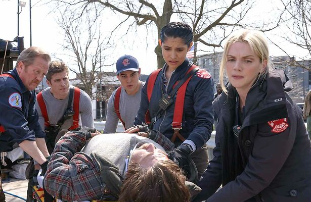 Alberto Rosende en overige castleden Chicago Fire