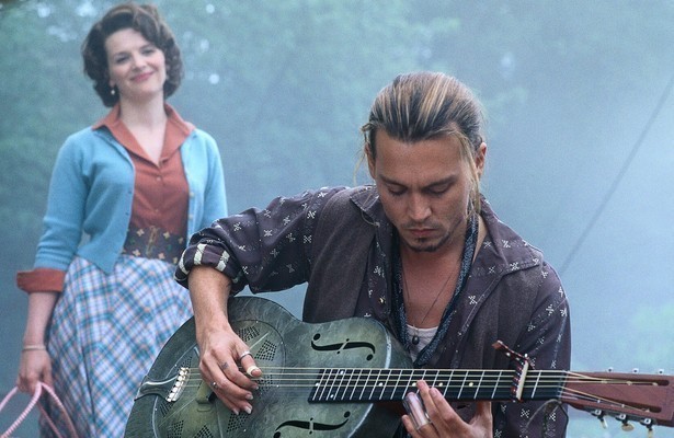 Johnny Depp in Chocolat