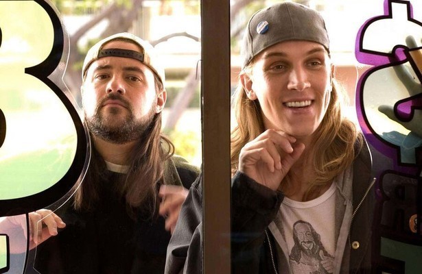 Kevin Smith en Jason Mewes in Clerks II