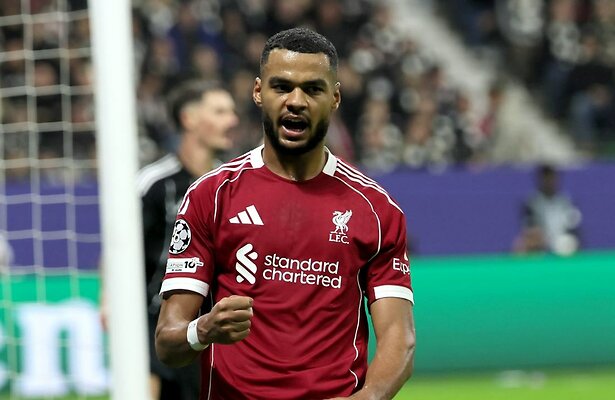 Cody Gakpo voor Liverpool