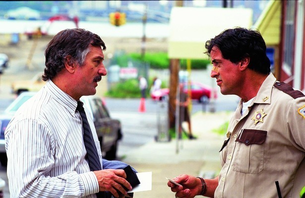 Robert De Niro en Sylvester Stallone in Cop Land