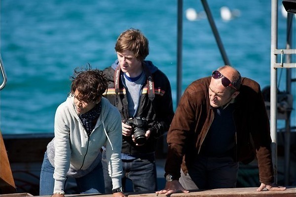 Halle Berry is bang voor haaien