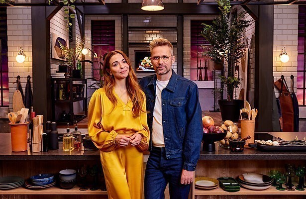 Georgina Verbaan en Patrick Martens