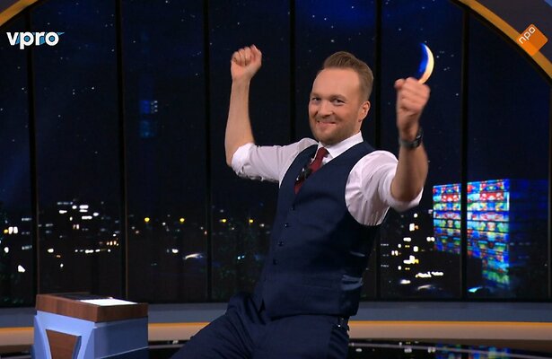 Arjen Lubach tijdens De Avondshow