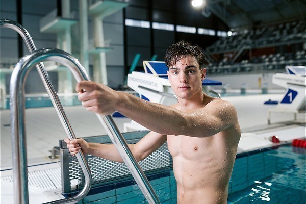 Topzwemmer Nyls Korstanje