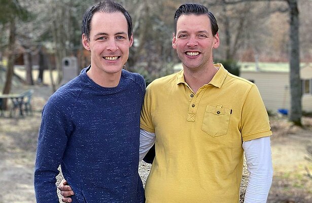 Dennis en Jelle uit Ik Vertrek