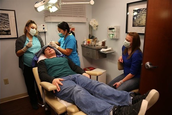 Geen bult op de kerstfoto