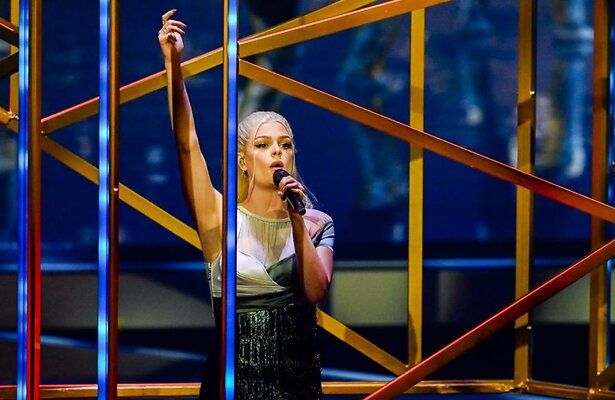 Davina Michelle op het Eurovisie Songfestival