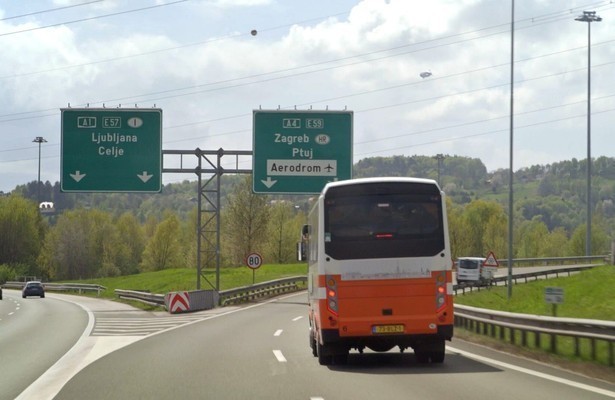 De bus naar Mostar