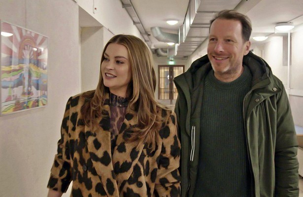 Miljuschka Witzenhausen en Herman van der Zandt voor De Reünie