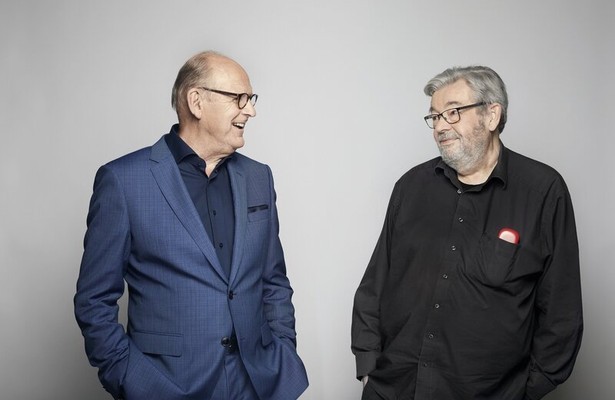 Philip Freriks en Maarten van Rossem in De Slimste Mens