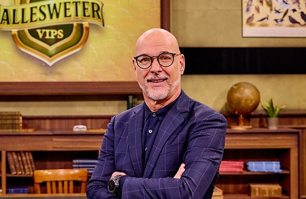 Rob Kamphues als presentator De Allesweter VIPS