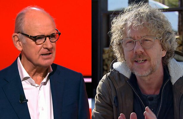 Philip Freriks (De Slimste Mens) en Guido (Winter Vol Liefde)