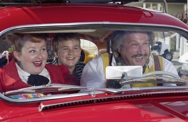 Michael Nierse, Marcel Musters en Eva van der Gucht in Dik Trom