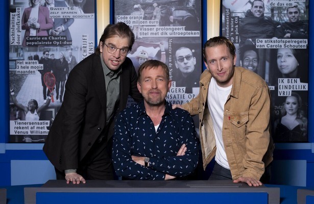 Jan-Jaap van der Wal, Harm Edens en Peter Pannekoek