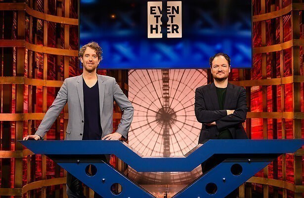 Niels van der Laan en Jeroen Woe in Even Tot Hier