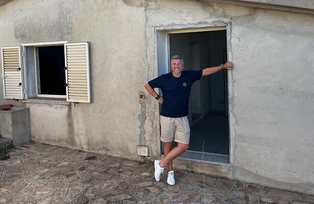 Winston Gerschtanowitz in het programma Een Plek Onder De Zon.