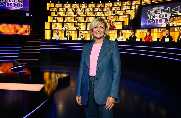 Caroline Tensen in Eén tegen 100.