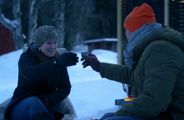 Elsje en Gilbert in Winter Vol Liefde