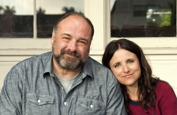 James Gandolfini en Julia Louis-Dreyfus in Enough Said