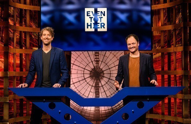 Niels van der Laan en Jeroen Woe in Even Tot Hier