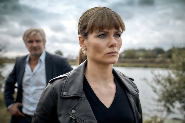 Angela en Victor bij de Belgen