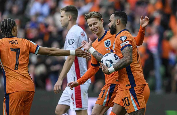 Het Nederlands elftal