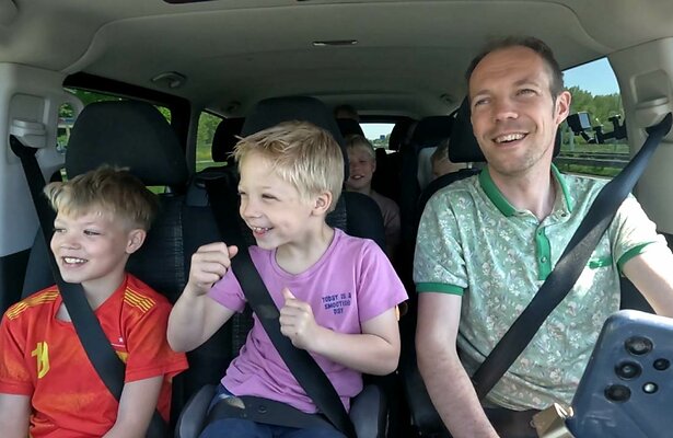 De familie Blom in Een Huis Vol