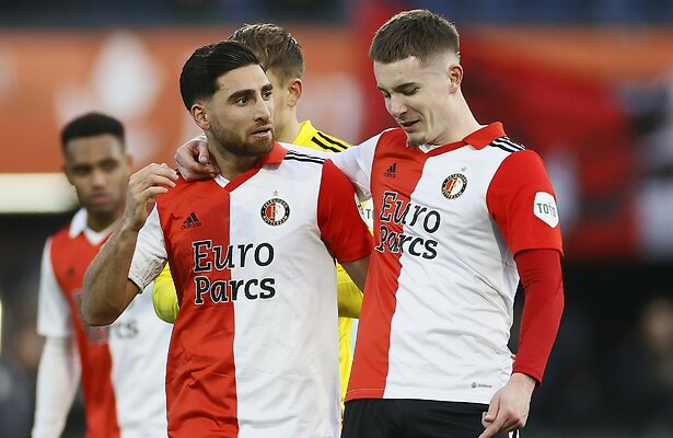 Jahanbaksh en Walemark van Feyenoord