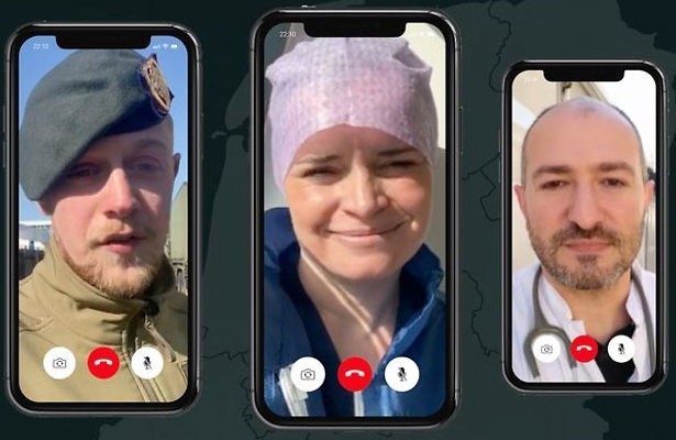 Een terugblik van het front