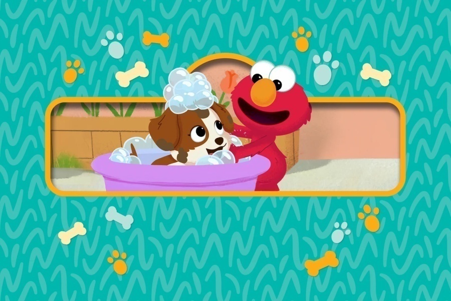 Furry Friends Forever: Elmo Gets a Puppy