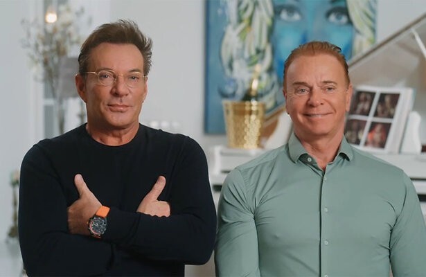 Gerard Joling & manager Wino Omtzigt in Only Joling