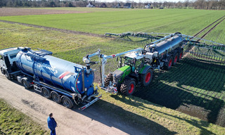 Gülle-Stau nach Winterwetter - Jetzt wird gedüngt!