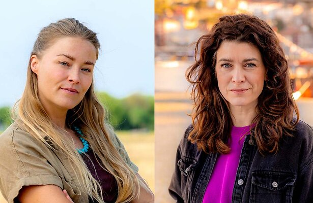 Geraldine Kemper en Merel Westrik