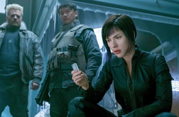 Scarlett Johansson in Ghost in the Shell